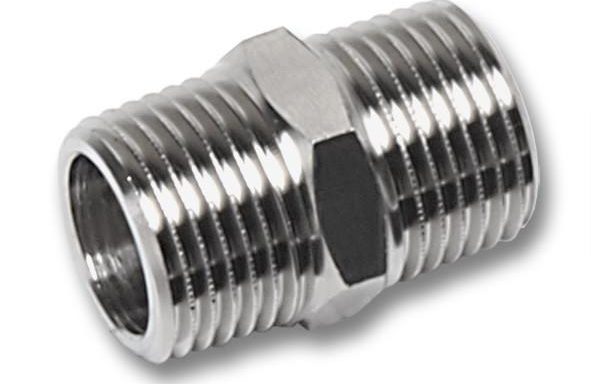 Double Nipple Stainless Steel